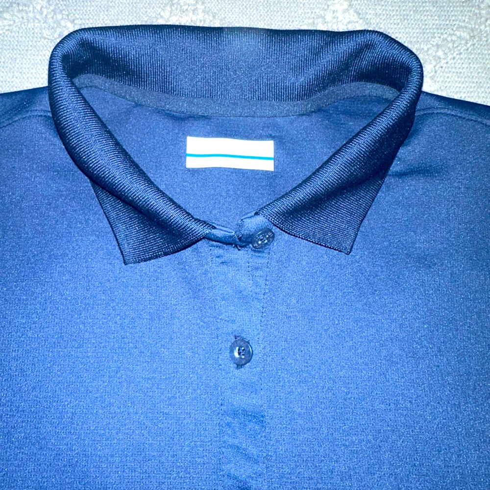 Women Columbia PFG Polo M Navy Blue
